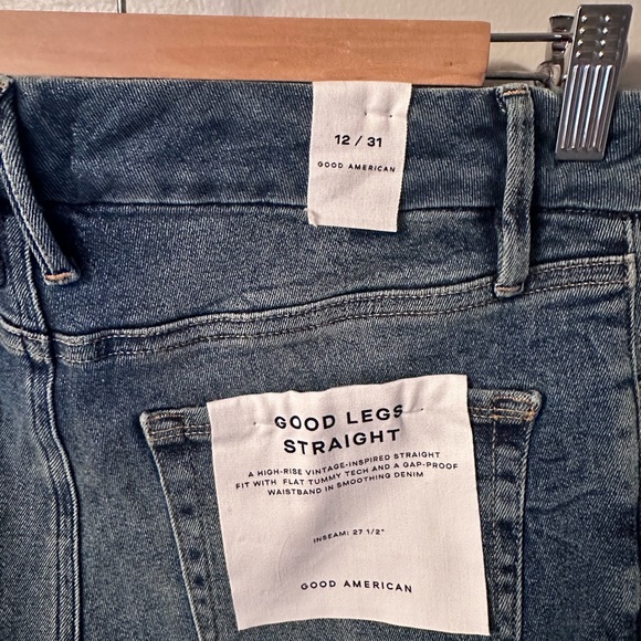 GOOD LEGS STRAIGHT JEANS NWT BLUE 524 - Picture 5 of 5